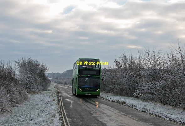 Photo 6"x4" A bus on Worts Causeway Cherry Hinton c2013