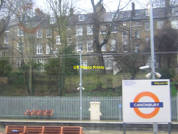 Photo 6"x4" Canonbury station, from the train Islington\/TQ3184 c2013