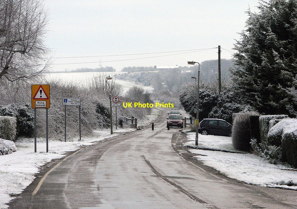 Photo 6"x4" Worts Causeway: rising bollards Cherry Hinton c2013