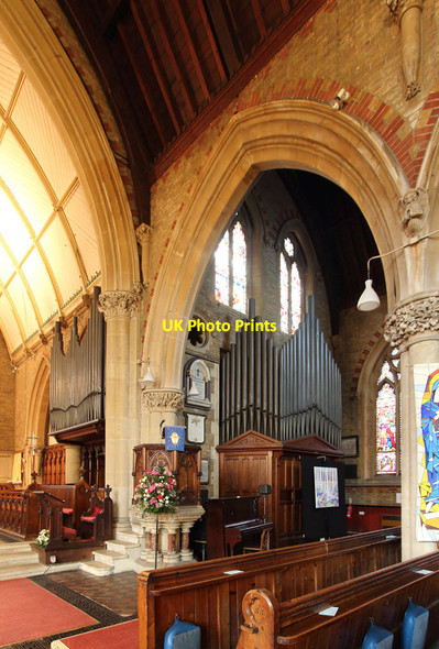 Photo 6"x4" St Mary, Acton - Organ Acton\/TQ2080 c2013