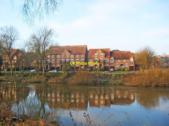 Photo 6"x4" Houses in Southwell Riverside, Bridgnorth Bridgnorth c2012