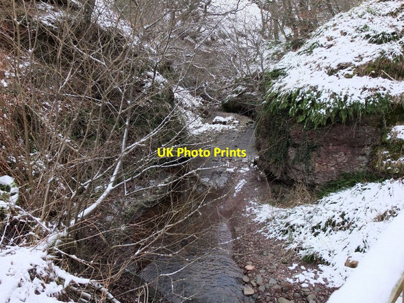 Photo 6"x4" Woodhall Burn at Tinker's Leap Spott\/NT6775 c2013