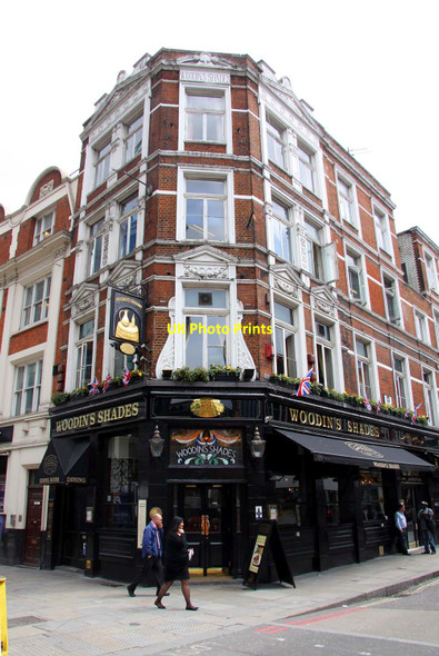 Photo 6"x4" Woodins Shades on Bishopsgate London c2012