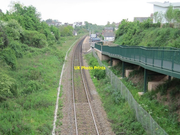 Photo 6"x4" Lympstone Village railway station, Devon Lympstone c2011