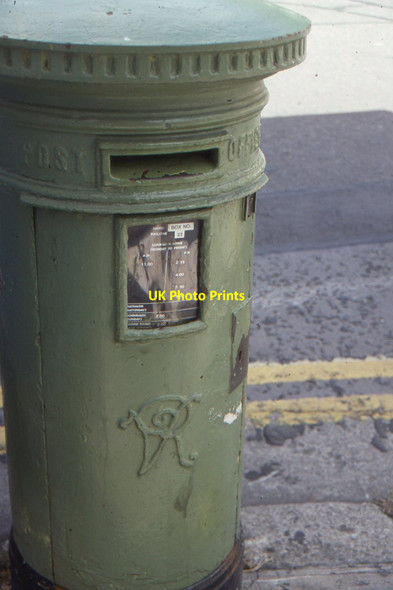 Photo 6"x4" Post box, Fitzwilliam Place, Dublin Ranelagh c1993
