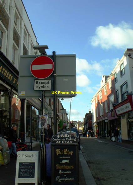 Photo 6"x4" Cliffe High Street, Lewes Lewes c2012