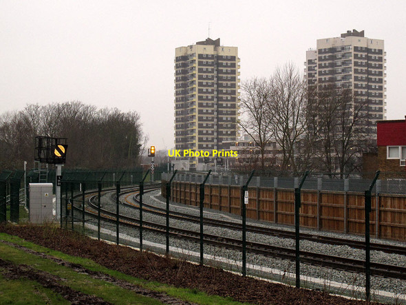 Photo 6"x4" Signals on the Peckham link line Deptford\/TQ3677 c2013