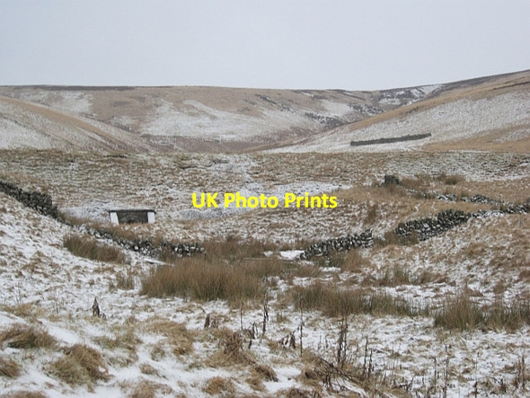 Photo 6"x4" Embankment, Shortcleugh Elvanfoot c2013