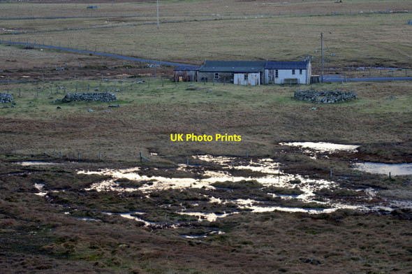 Photo 6"x4" Mire at Haroldswick Burrafirth c2013