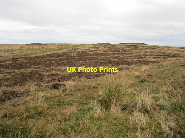 Photo 6"x4" Cairns, Longstone Hill Warenford c2012