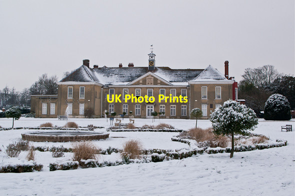 Photo 6"x4" Reigate Priory in snow Reigate c2013