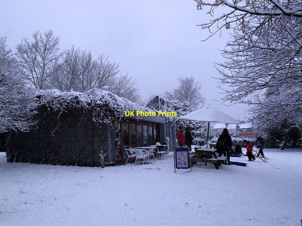 Photo 6"x4" Cafe in east Greenwich Pleasaunce Greenwich\/TQ3977 c2013