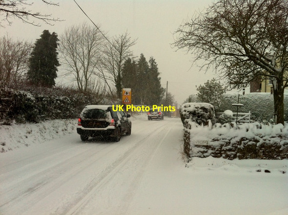 Photo 6"x4" Snow comes to Bromsash (again) Bromsash c2013