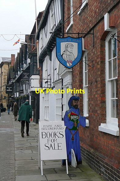 Photo 6"x4" Er, Chaucer?  In Stratford? Stratford-upon-Avon c2013