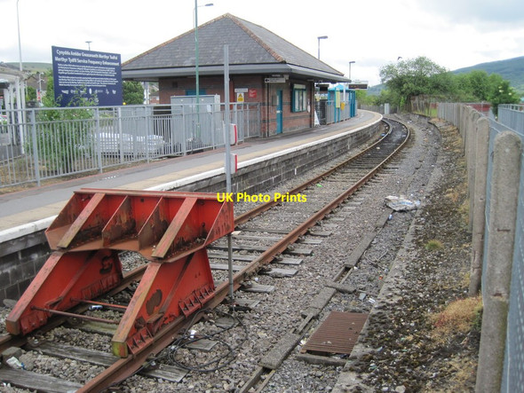Photo 6"x4" Merthyr Tydfil railway station, Mid Glamorgan Merthyr Tydfil c2011