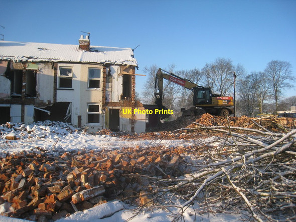 Photo 6"x4" Demolition goes on Scunthorpe c2013