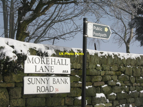 Photo 6"x4" What is the name of this road? Stocksbridge c2013