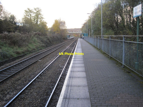 Photo 6"x4" Ystrad Mynach railway station, Gwent Ystrad Mynach c2012