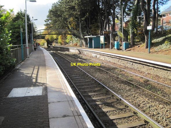 Photo 6"x4" Hengoed (Low Level) railway station, Gwent Ystrad Mynach c2012