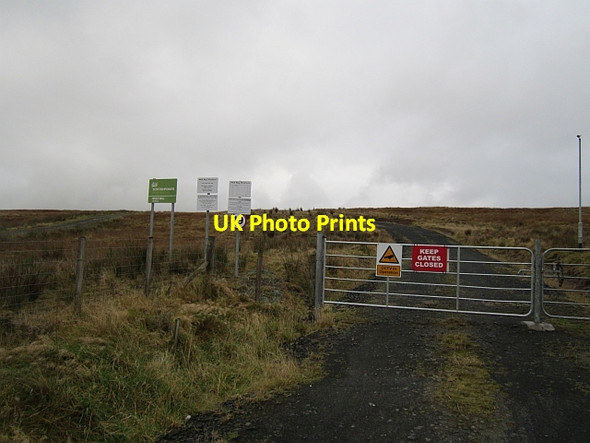 Photo 6"x4" Road on Big Collin Ballyclare c2012