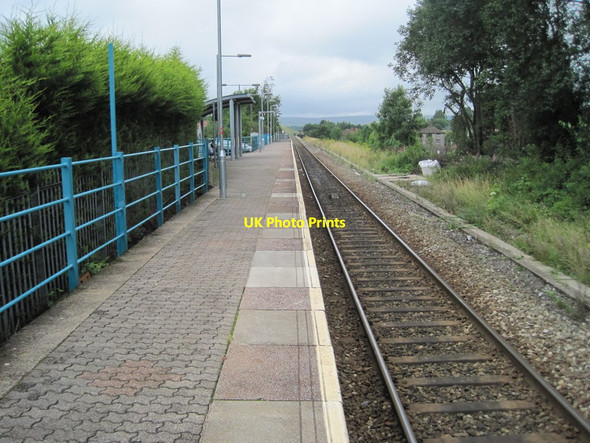 Photo 6"x4" Pontlottyn railway station, Caerphilly Rhymney\/Rhymni c2012