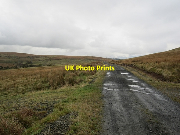 Photo 6"x4" Road on Big Collin Ballyclare c2012