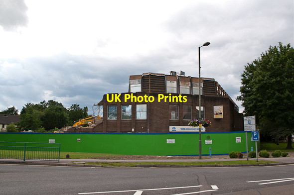 Photo 6"x4" Newman House - demolition Horley\/TQ2843 c2012
