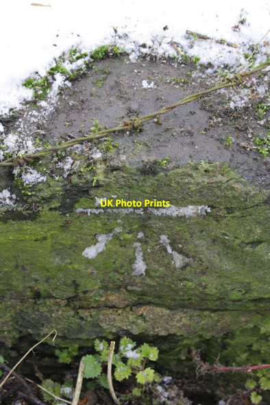 Photo 6"x4" Benchmarks on culvert beside path to Drayton Copse Drayton\/SU4794 c2013