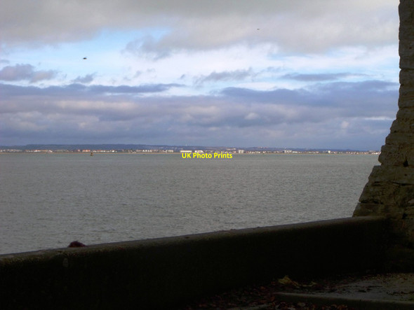 Photo 6"x4" The Solent from Old Castle Point Cowes c2012