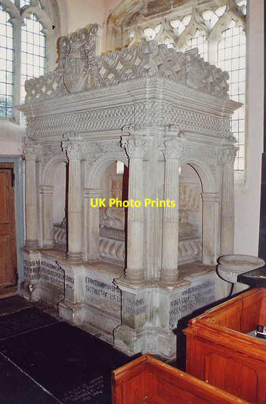 Photo 6"x4" St Peter, Dyrham - Monument Dyrham c2000