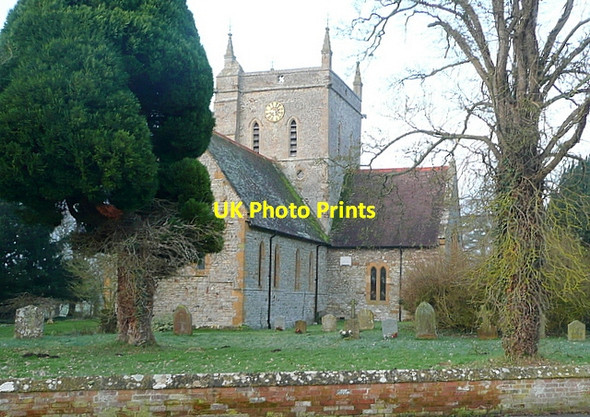 Photo 6"x4" Alderminster church Alderminster c2013
