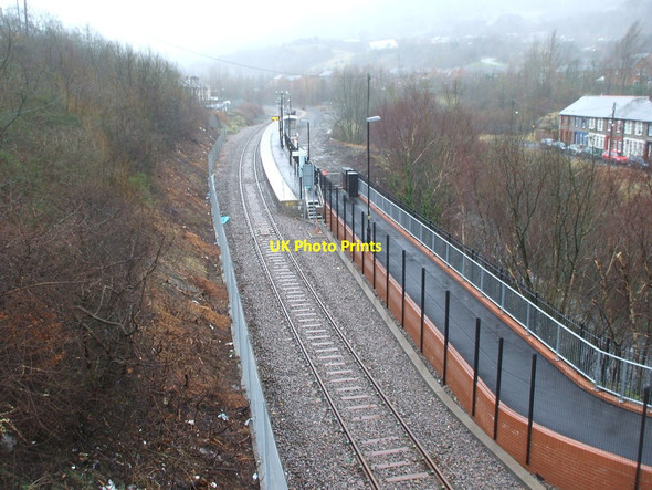 Photo 6"x4" Ebbw Vale Parkway railway station Blaina c2008