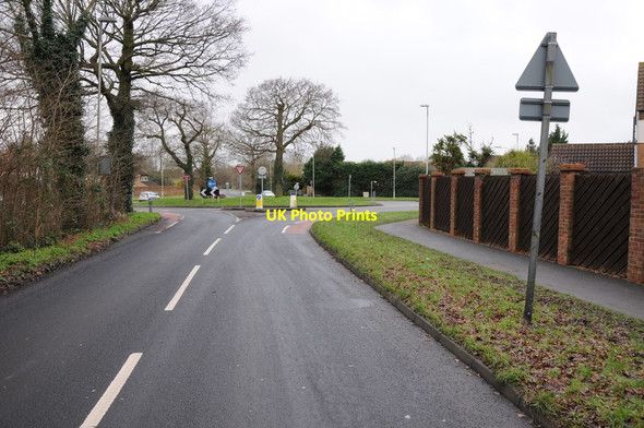 Photo 6"x4" Roundabout in Quedgeley Four Mile Elm c2013