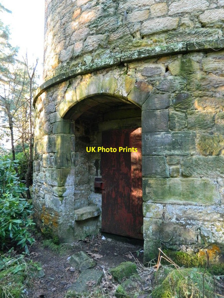 Photo 6"x4" Door to Tower in Penicuik Estate Penicuik c2012