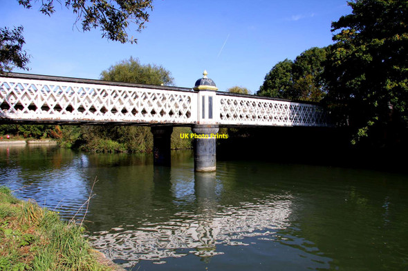 Photo 6"x4" Osney Footbridge over the Thames Oxford\/SP5106 c2012