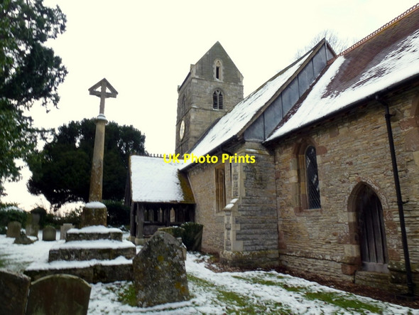 Photo 6"x4" St. Nicholas' church, Queenhill Queenhill c2013