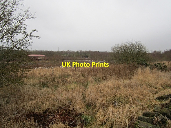 Photo 6"x4" Site of sidings, Strathore Cluny\/NT2495 c2013