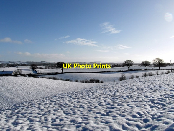 Photo 6"x4" Snowy Annandale Lochmaben c2013