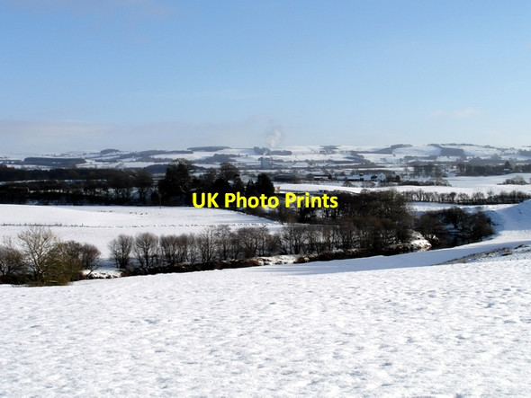 Photo 6"x4" Annandale in winter Lochmaben c2013