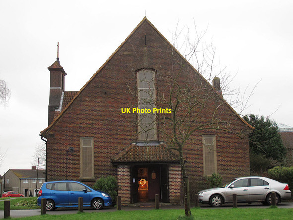 Photo 6"x4" West end of St Edward's church Fickleshole c2013