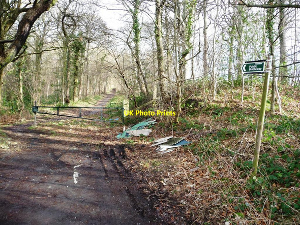 Photo 6"x4" Public bridleway to Bentcliff Hill Hill Top\/SE2705 c2013