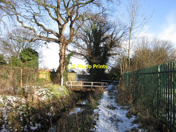 Photo 6"x4" A footbridge over Sand Dike, Willerby East Ella c2013