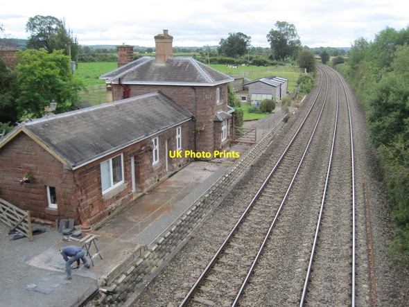 Photo 6"x4" Berrington & Eye railway station (site) Eye\/SO4963 c2012