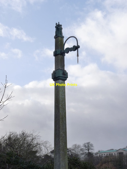Photo 6"x4" Former lighting column, Highfields Park Beeston\/SK5236 c2013