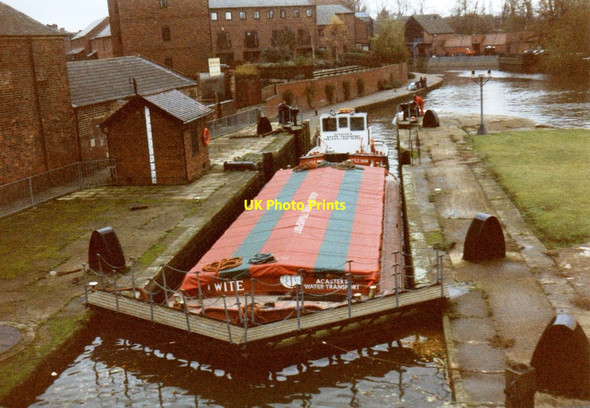 Photo 6"x4" The lock on the Foss in use York\/SE5951 c1992