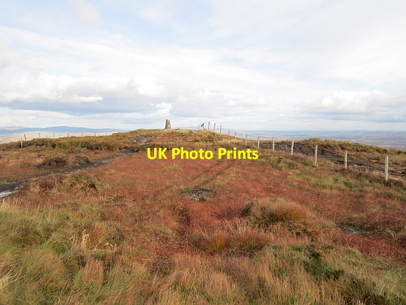 Photo 6"x4" The summit, Mullaghcarn Mountfield\/H5378 c2012