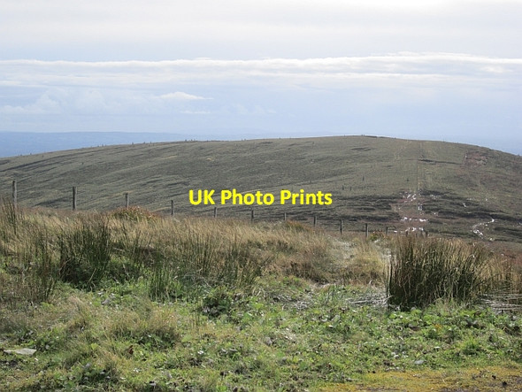 Photo 6"x4" Southeast ridge, Mullaghcarn Mountfield\/H5378 c2012