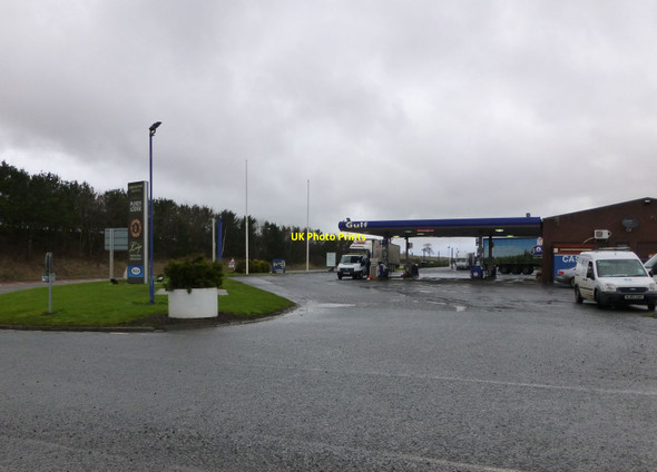 Photo 6"x4" Adderstone Service Station Lucker c2013