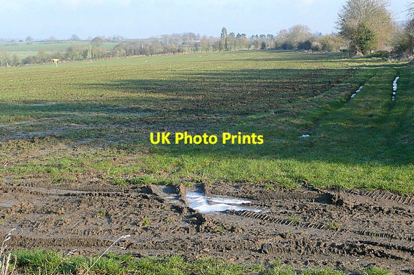 Photo 6"x4" Farmland near Granby Farm Honington\/SP2642 c2013