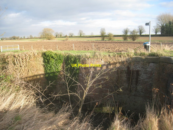 Photo 6"x4" View across Ticklepenny Lock Louth\/TF3387 c2013